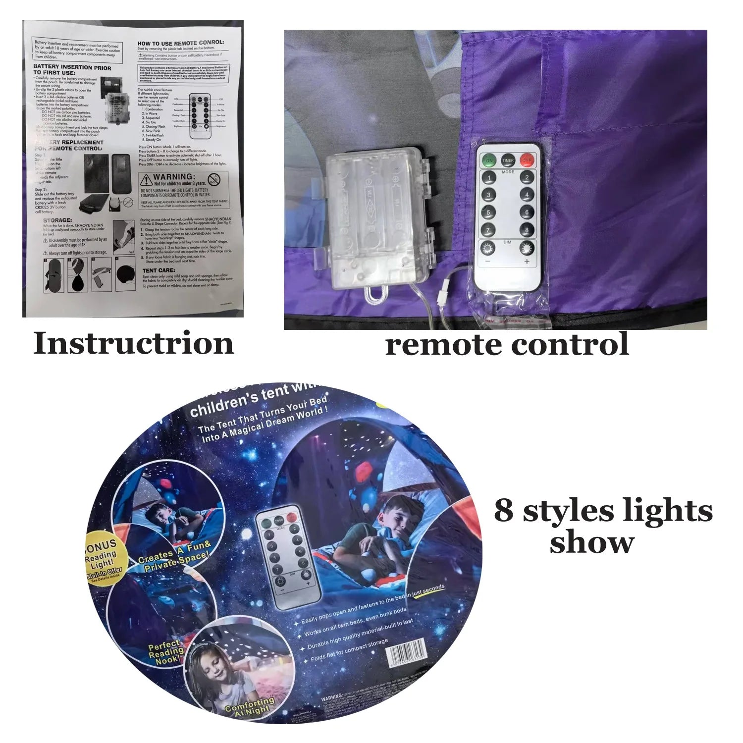 Nordspur | Luminestia Foldable Bed Canopy Tent