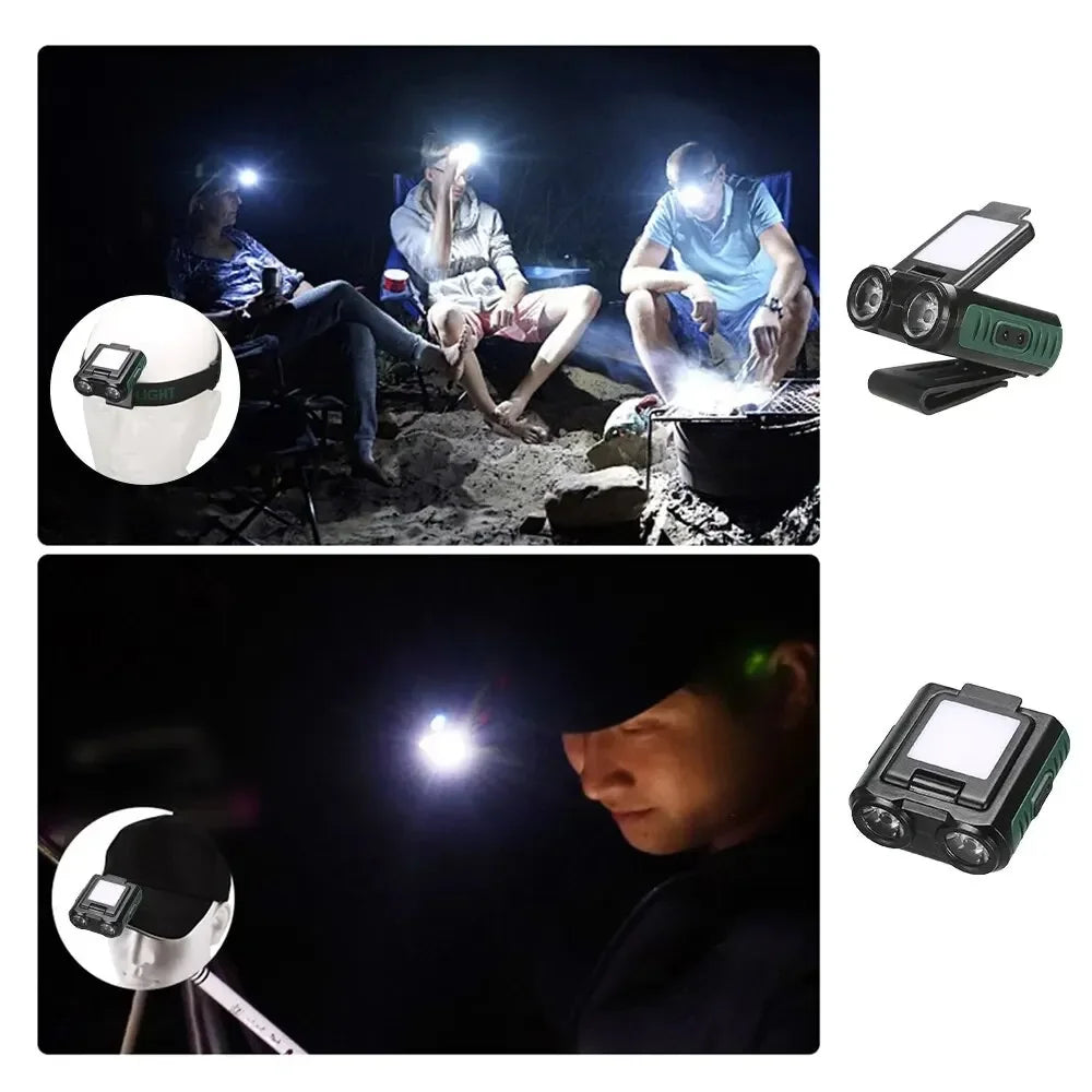 Nordspur | Luminexy Rechargeable COB Clip Headlamp