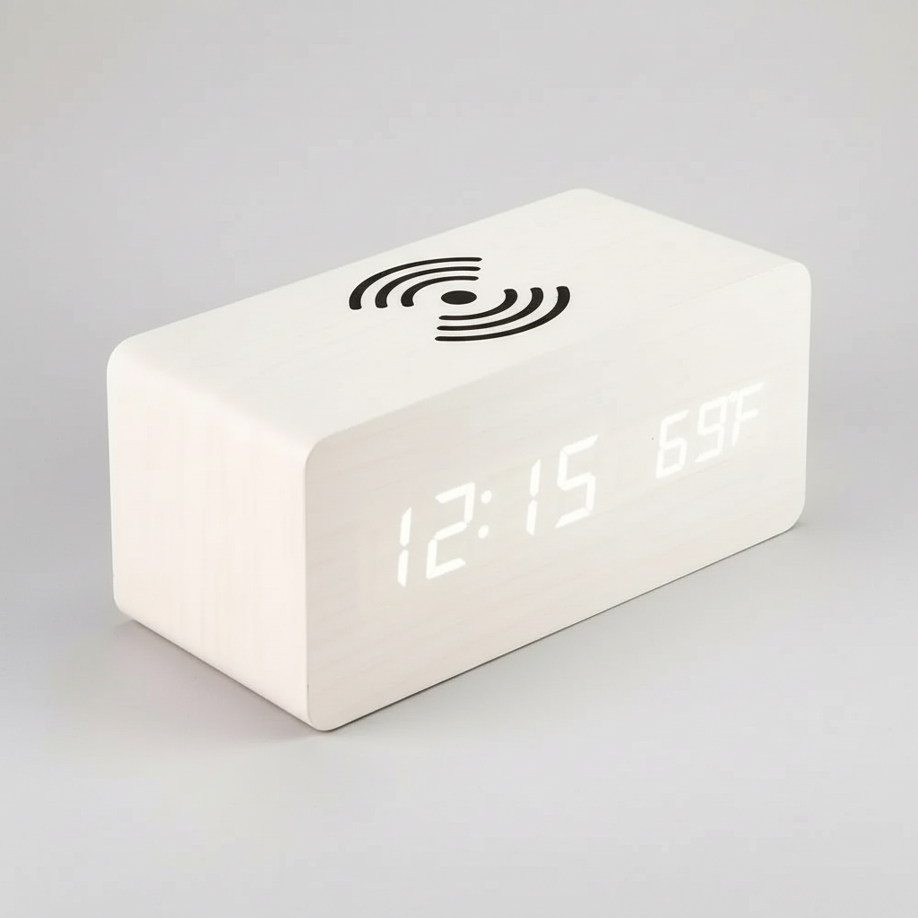 Nordspur | Lumnora Digital LED Wooden Alarm Clock
