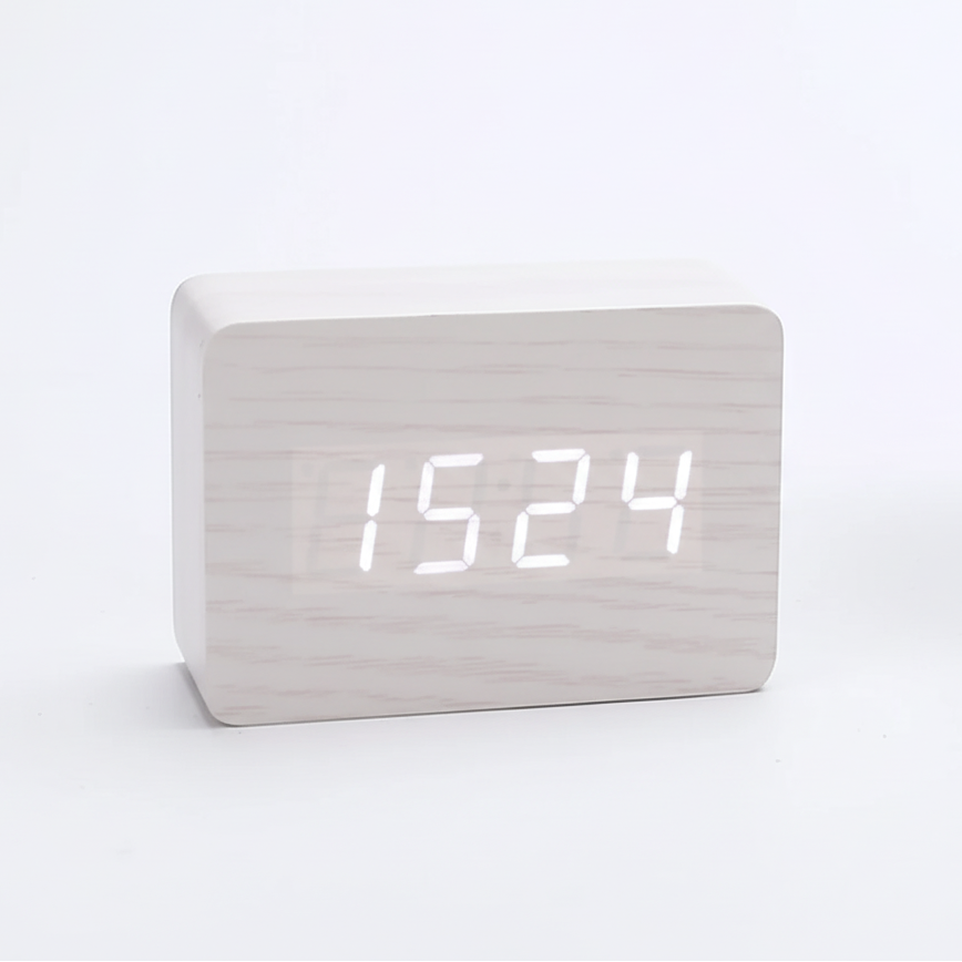 Nordspur | Lumnovox Minimal Wooden Digital Alarm