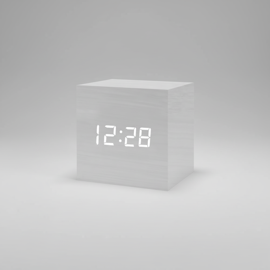 Nordspur | Lumnovox Minimal Wooden Digital Alarm