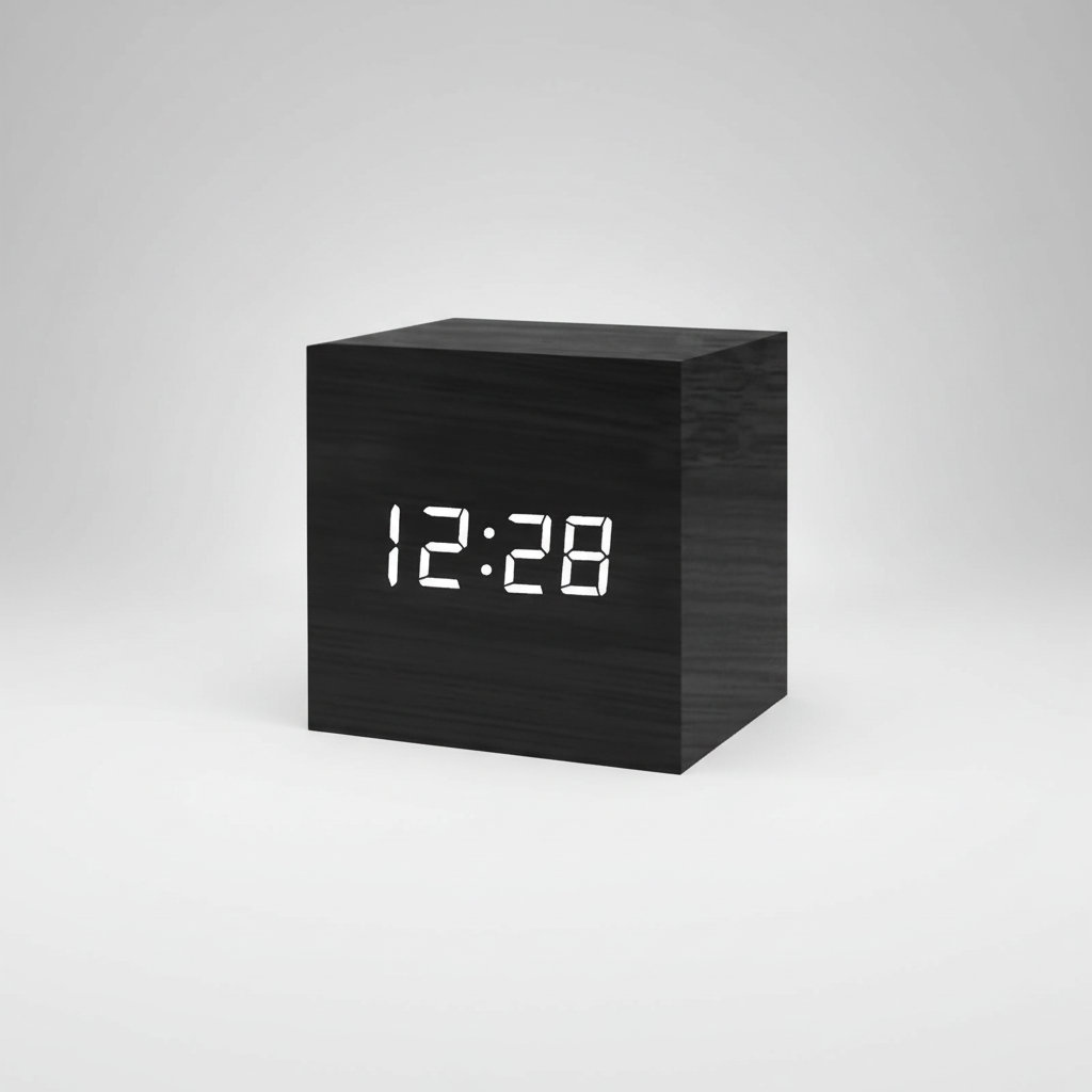 Nordspur | Lumnovox Minimal Wooden Digital Alarm