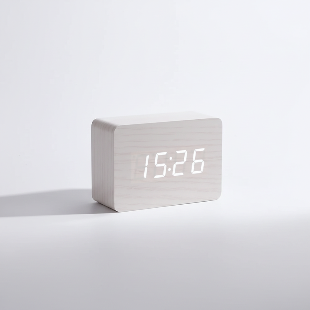 Nordspur | Lumnovox Minimal Wooden Digital Alarm