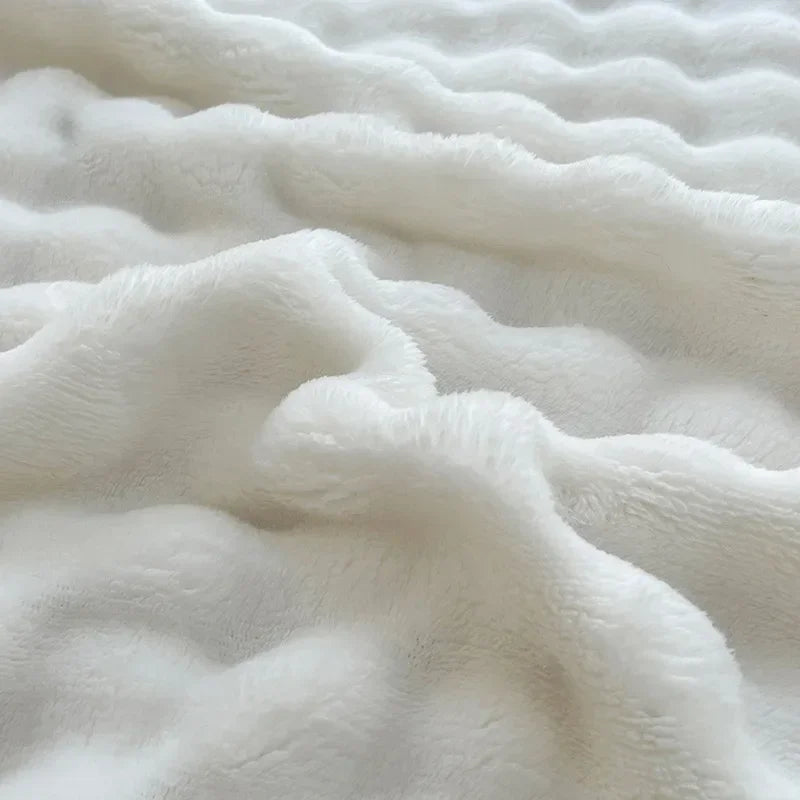 Nordspur | Luxury Faux Rabbit Fur Throw