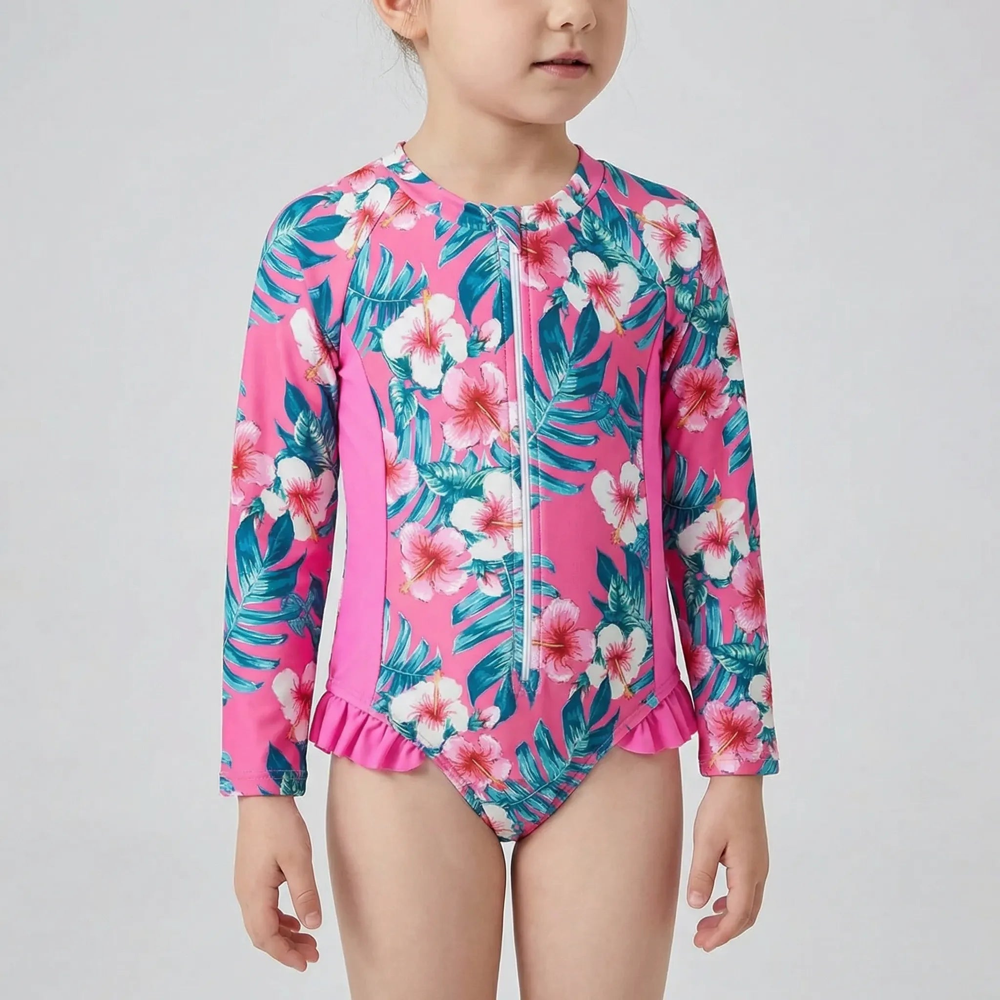 Nordspur | Maribelle Long Sleeve One Piece Swimsuit