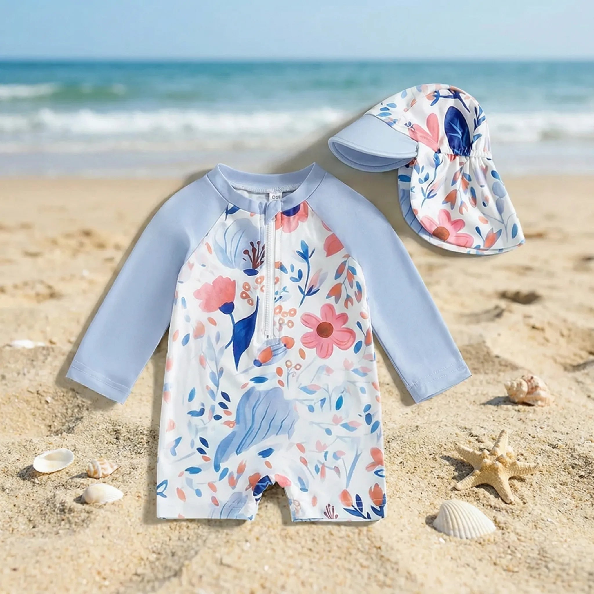 Nordspur | Maribelle Long Sleeve Toddler Swimsuit