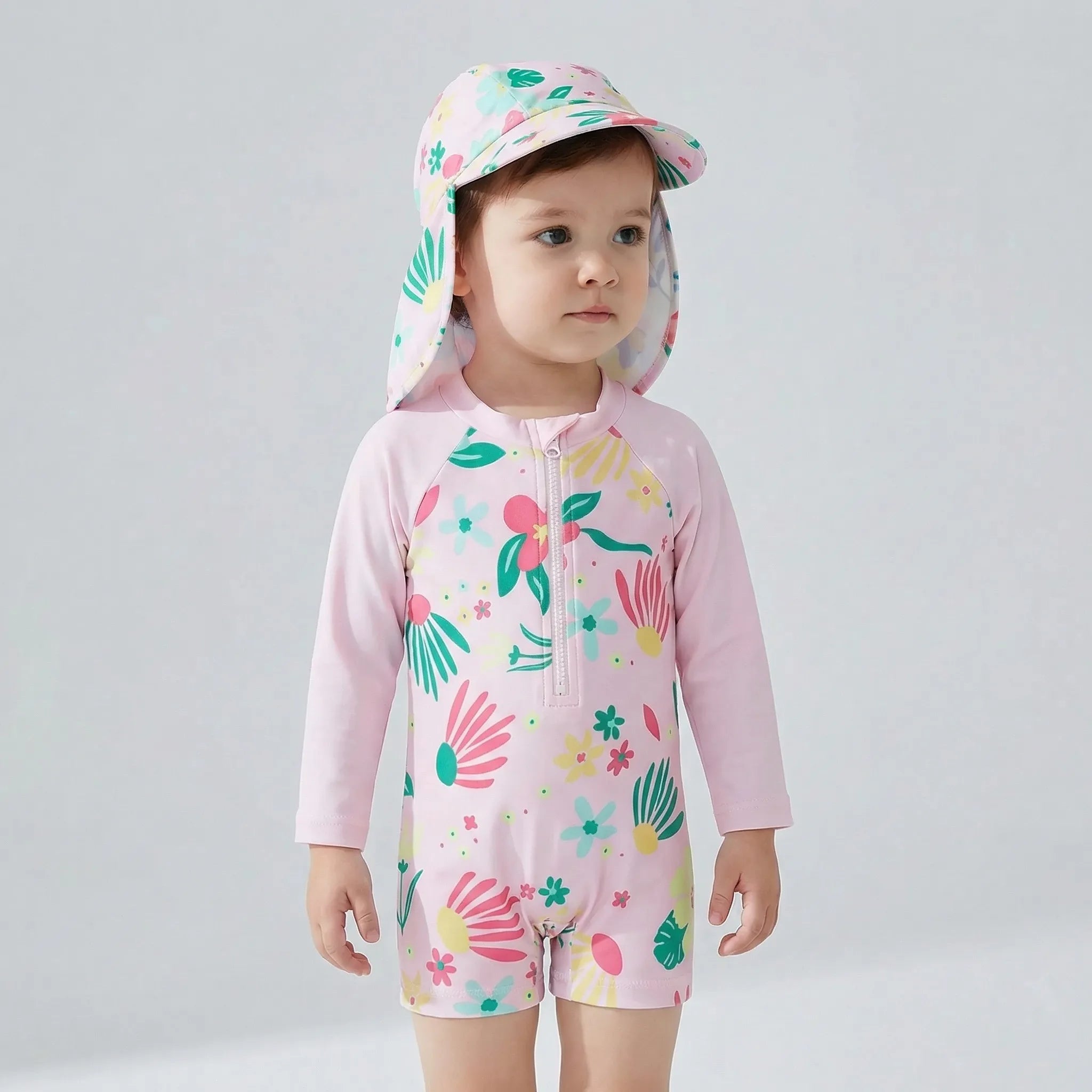 Nordspur | Maribelle Long Sleeve Toddler Swimsuit