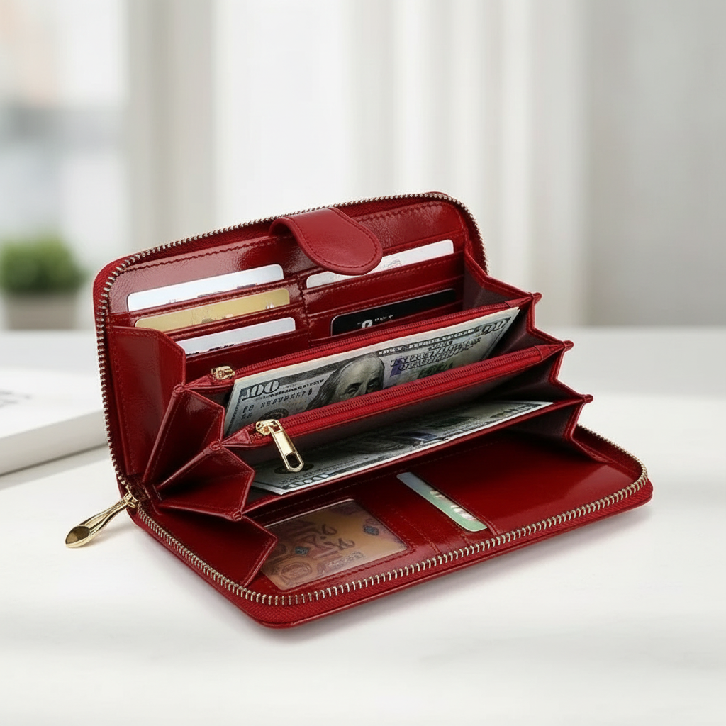 Nordspur | Mariselle Large Zip Around Clutch