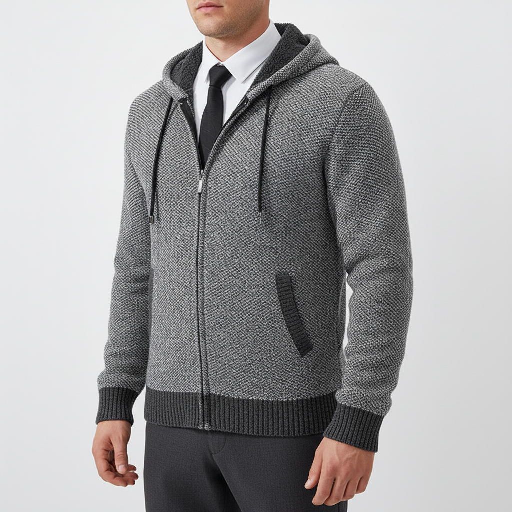 Nordspur | Men Casual Zip Cardigan