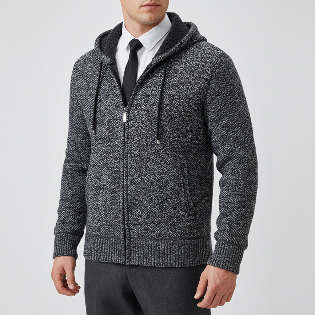Nordspur | Men Casual Zip Cardigan