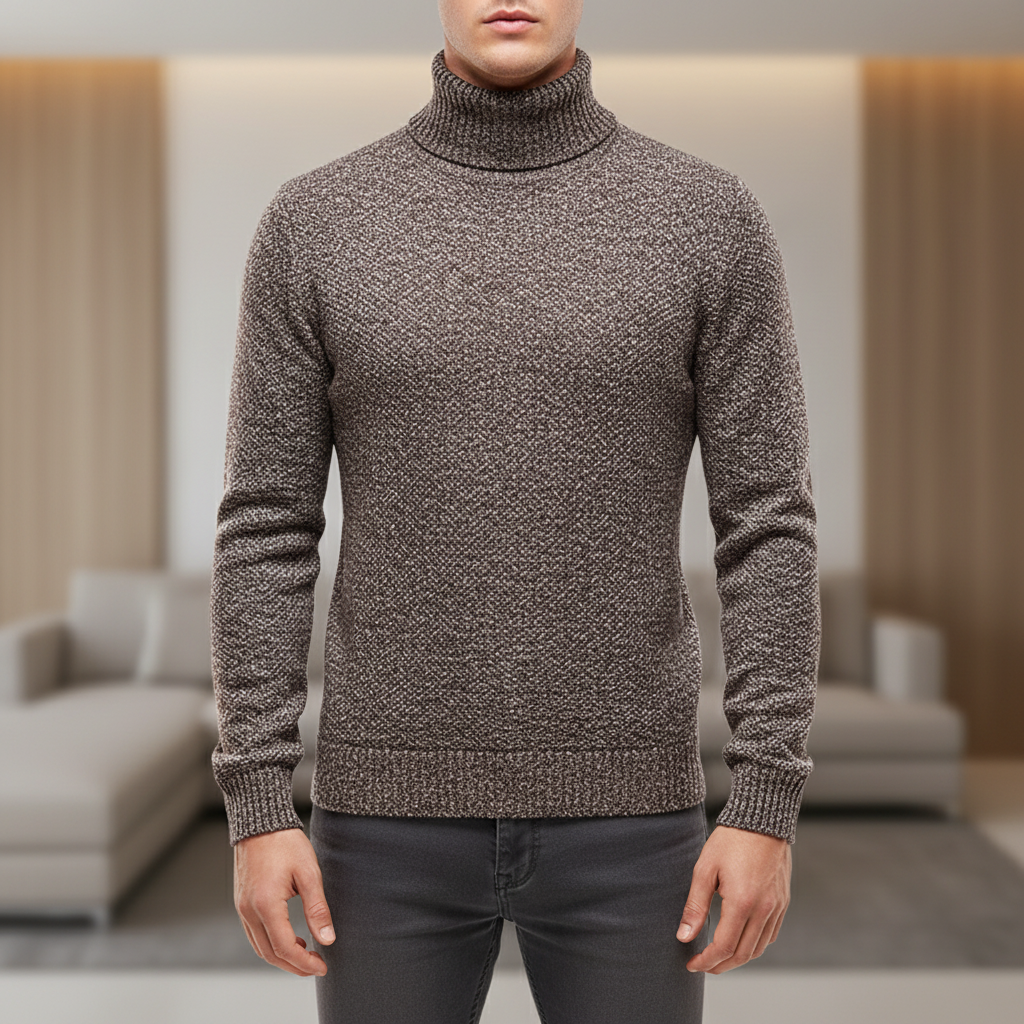 Nordspur | Mens Fleece Turtleneck Pullover