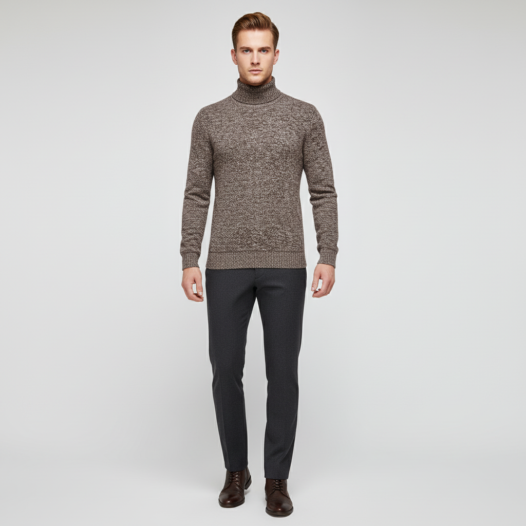 Nordspur | Mens Fleece Turtleneck Pullover