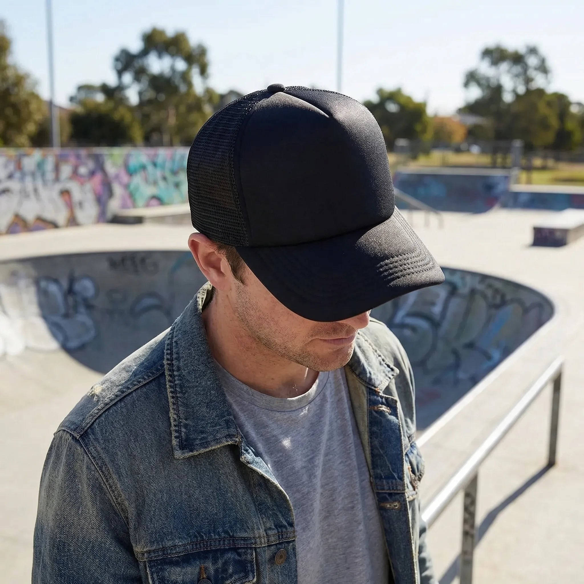 Nordspur | Meshrex Plain Mesh Trucker Snapback Cap