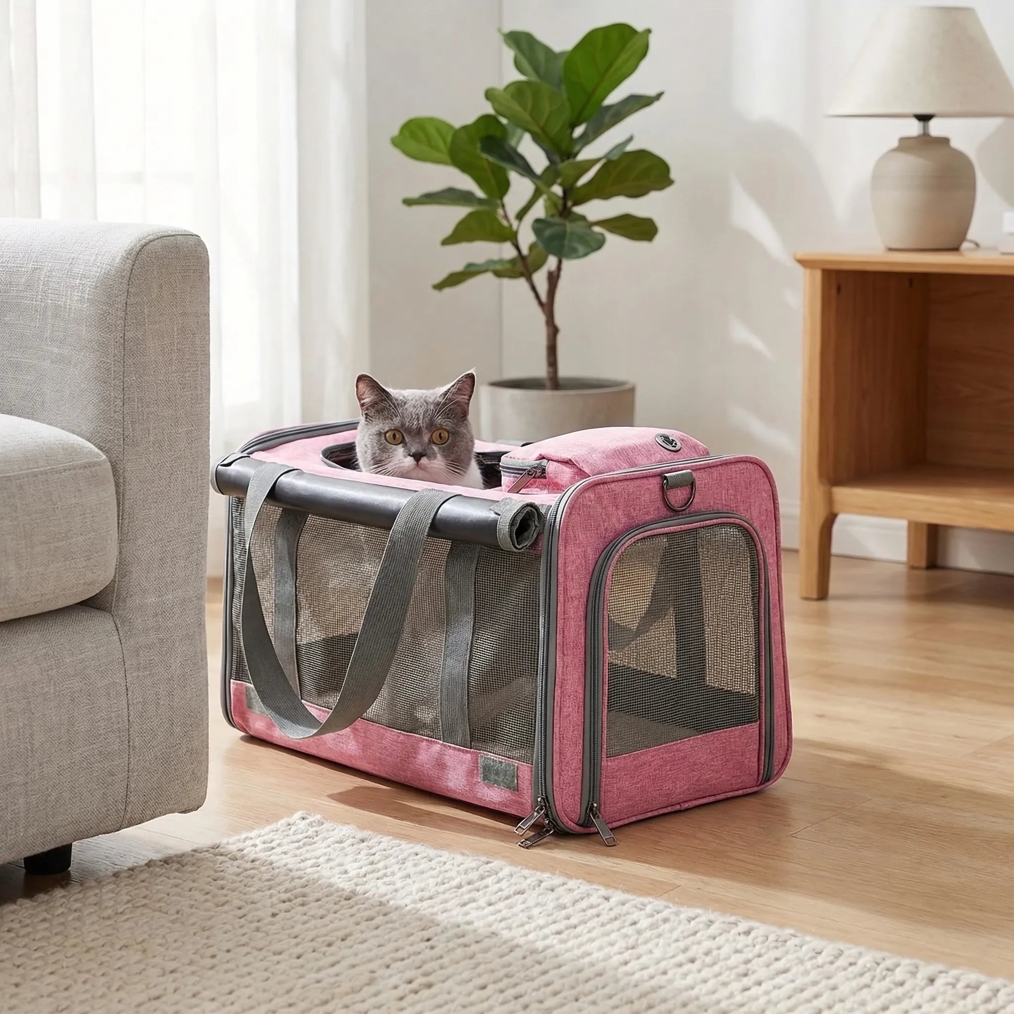 Nordspur | Mewport Soft-Sided Carrier For Medium And Large Cats