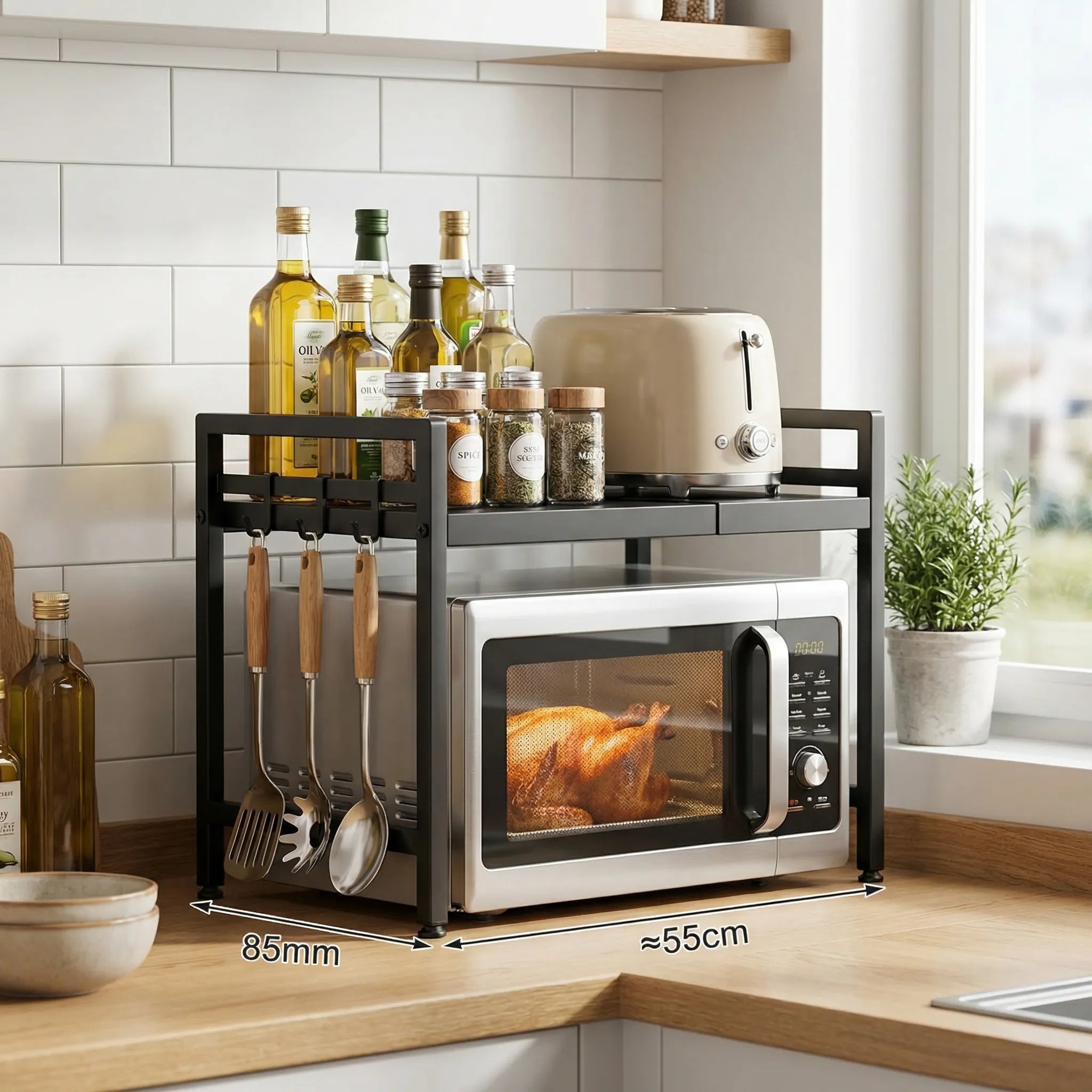 Nordspur | Microlane Expandable Microwave Shelf