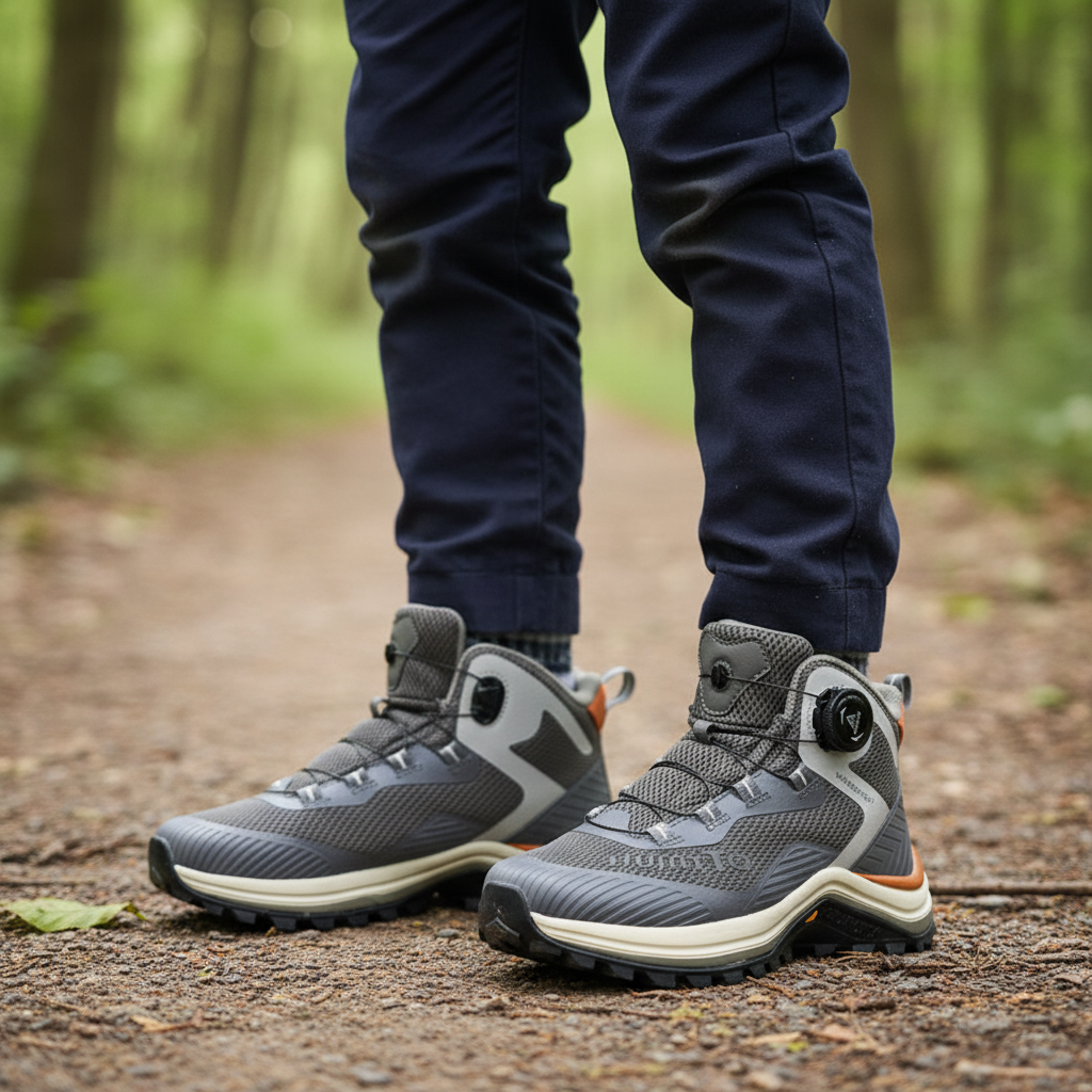 Nordspur | Mid Ankle Hiking Sneakers