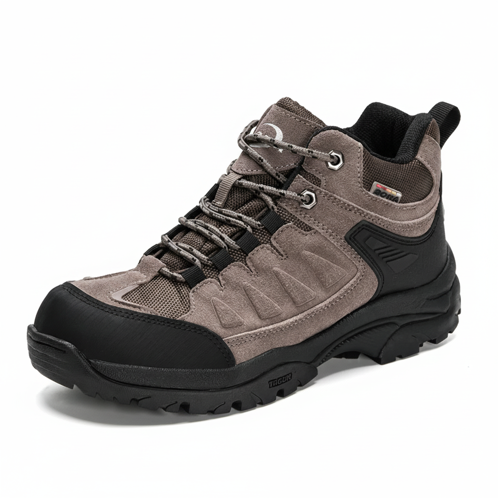 Nordspur | Mid Ankle Leather Hiking Shoe