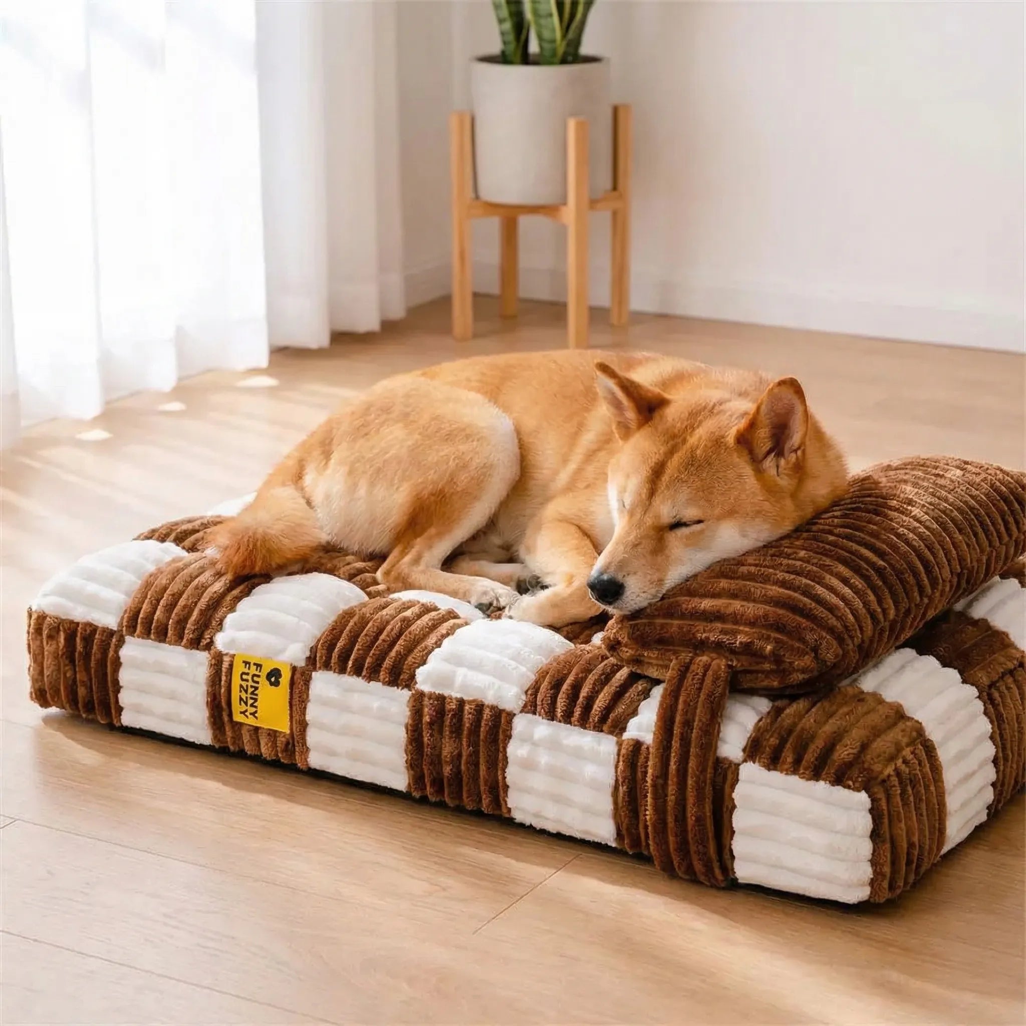Nordspur | Nestique Square Plush Orthopaedic Dog Bed