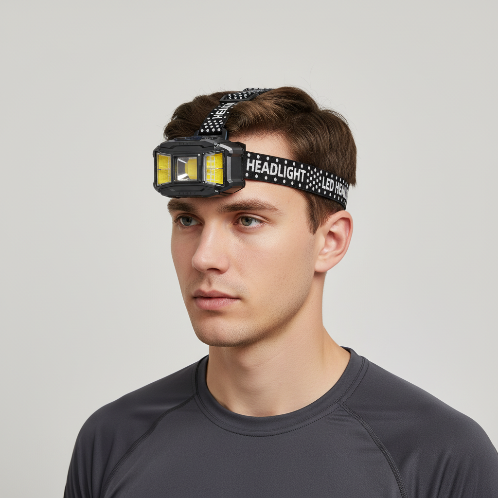 Nordspur | NightVanta Rechargeable COB LED Headlamp