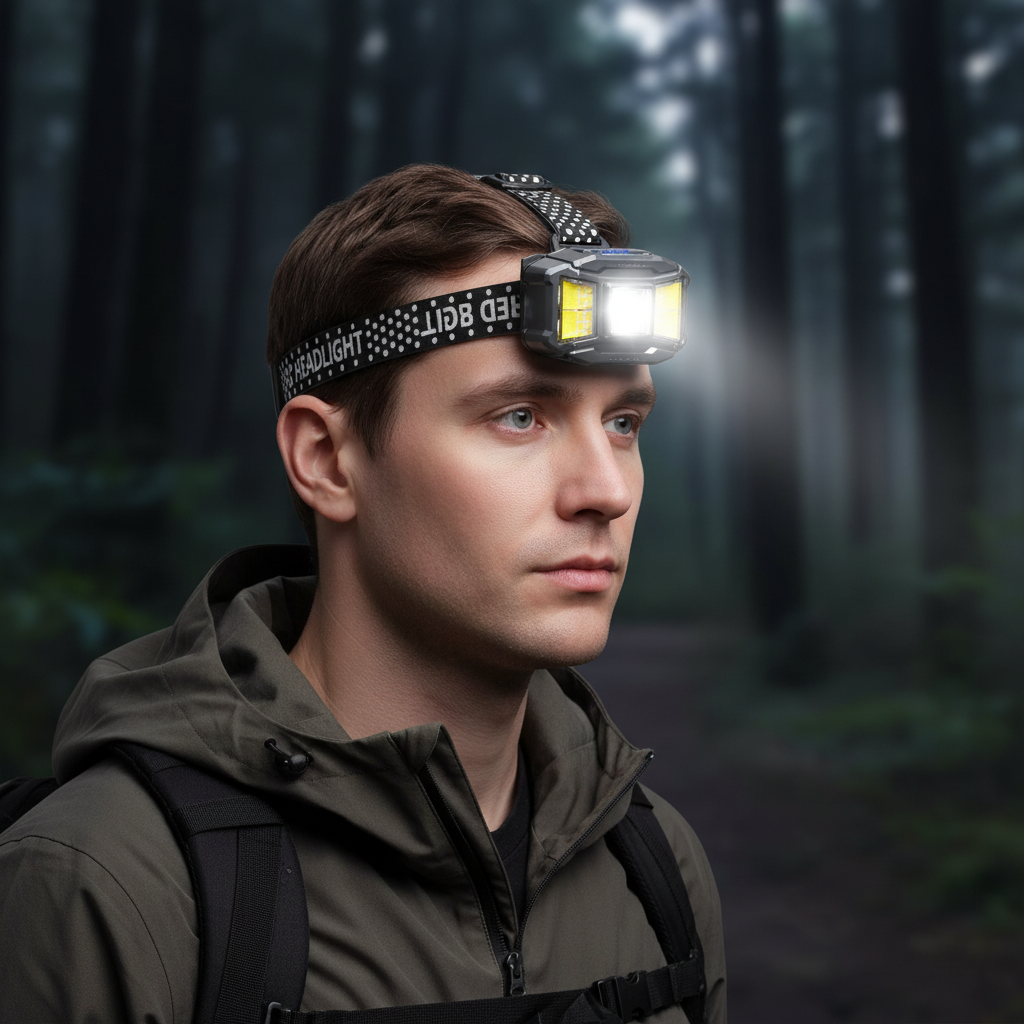 Nordspur | NightVanta Rechargeable COB LED Headlamp