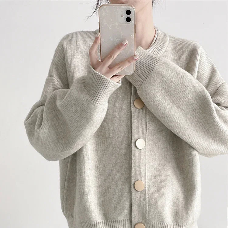 Nordspur | O Neck Knitted Cardigan