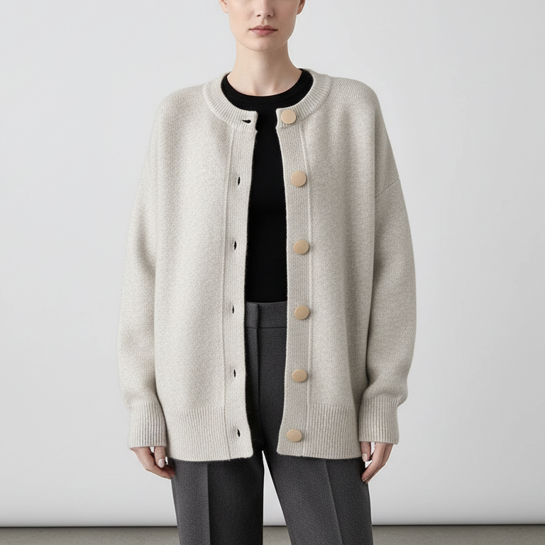 Nordspur | O Neck Knitted Cardigan
