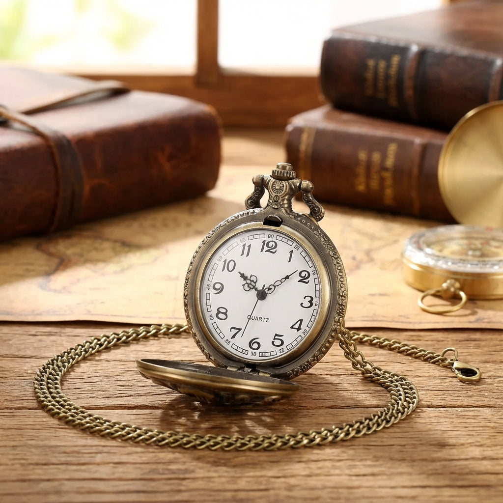 Nordspur | Octavelle Retro Pocket Watch Pendant