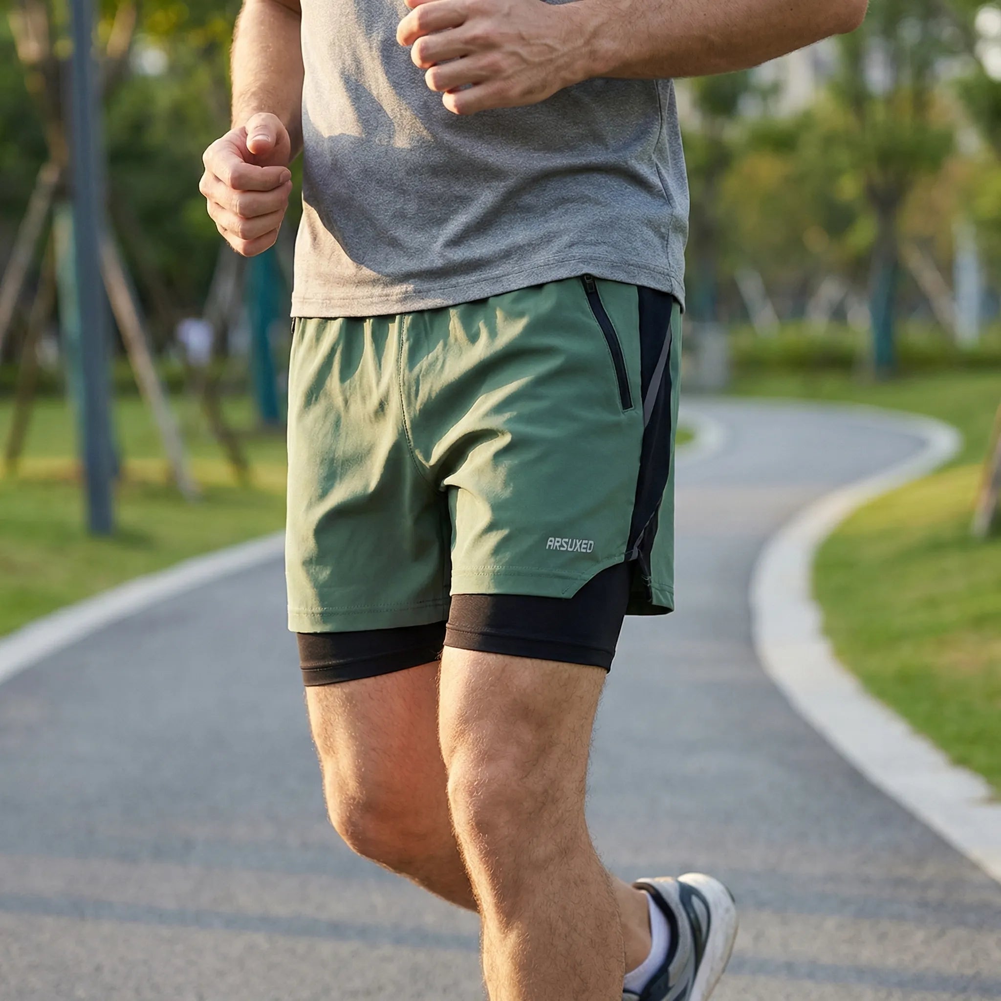 Nordspur | Pacero 2-In-1 Quick-Dry Running Shorts