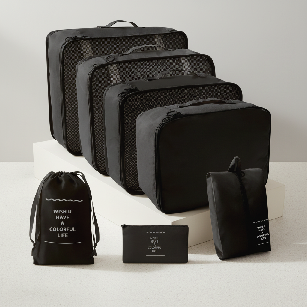 Nordspur | Packoria Seven Piece Packing Cube Set