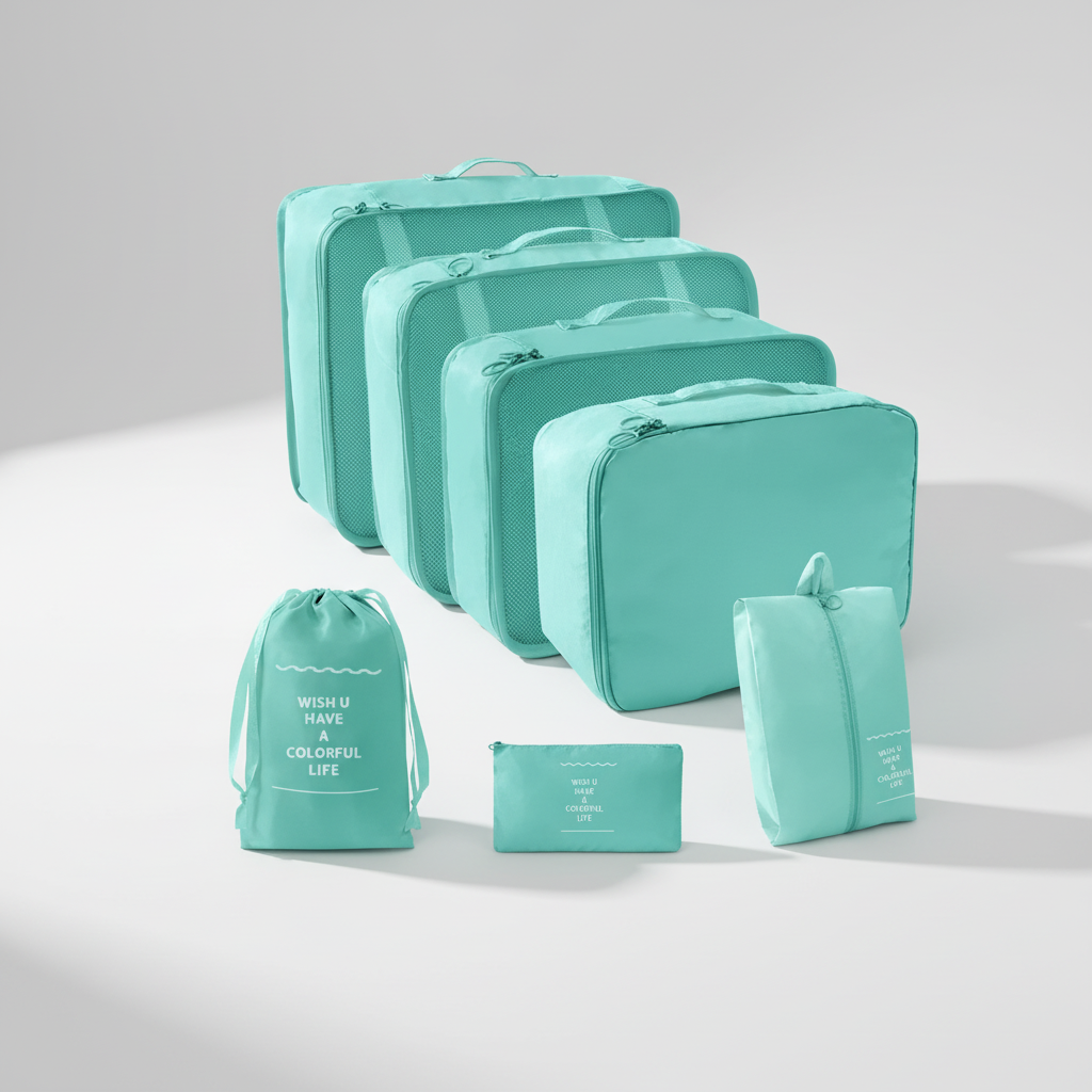 Nordspur | Packoria Seven Piece Packing Cube Set