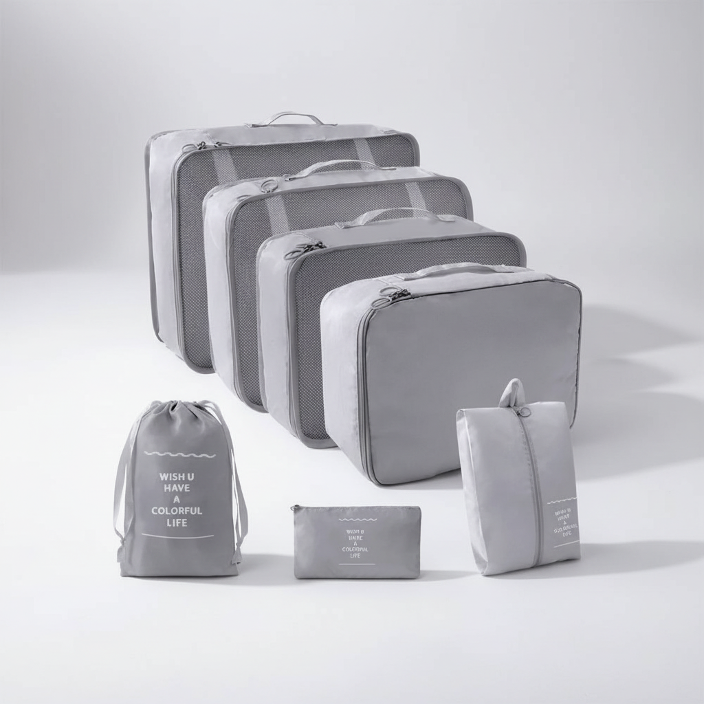 Nordspur | Packoria Seven Piece Packing Cube Set