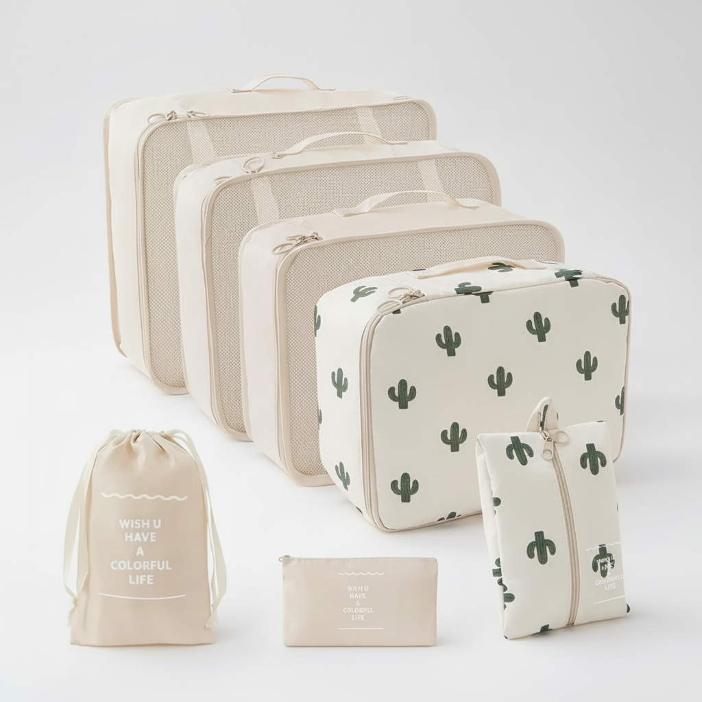 Nordspur | Packoria Seven Piece Packing Cube Set