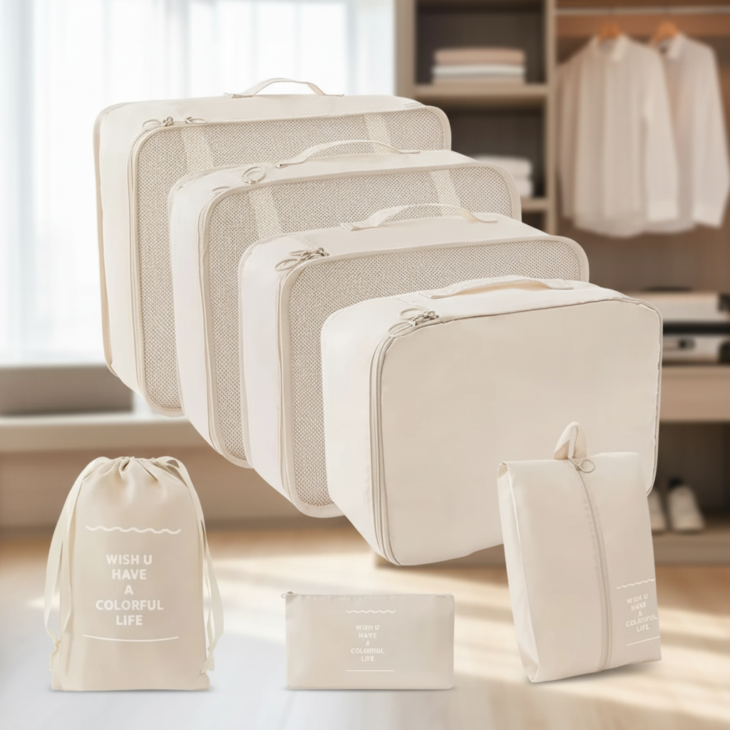 Nordspur | Packoria Seven Piece Packing Cube Set