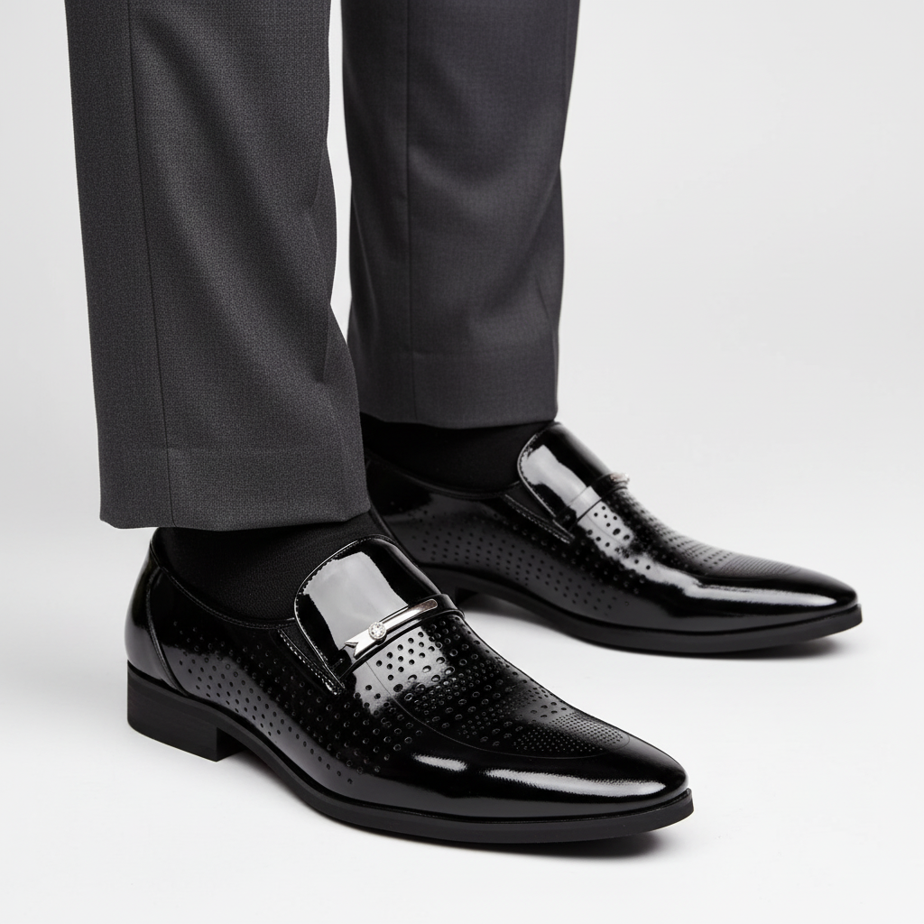 Nordspur | Patent Leather Oxford Loafer