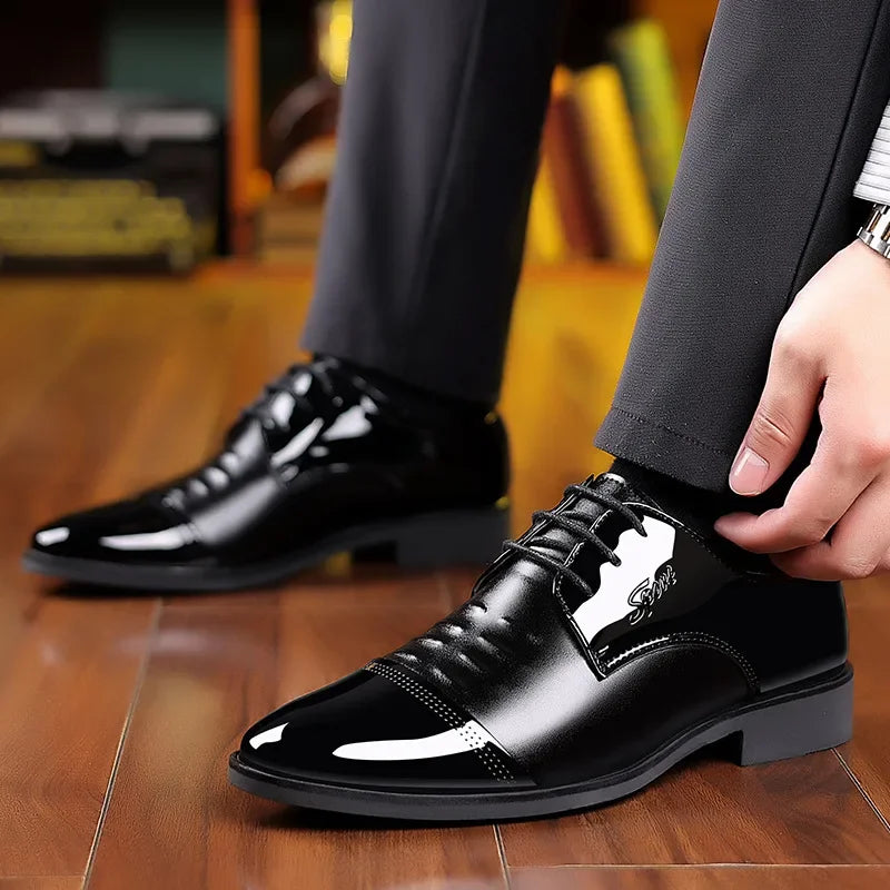Nordspur | Patent Leather Oxford Shoe