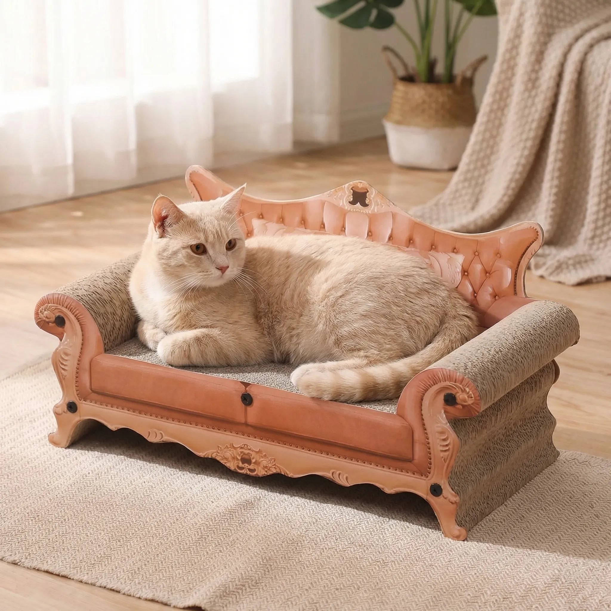 Nordspur | Pawlaise European Chaise-Style Cat Scratcher Bed