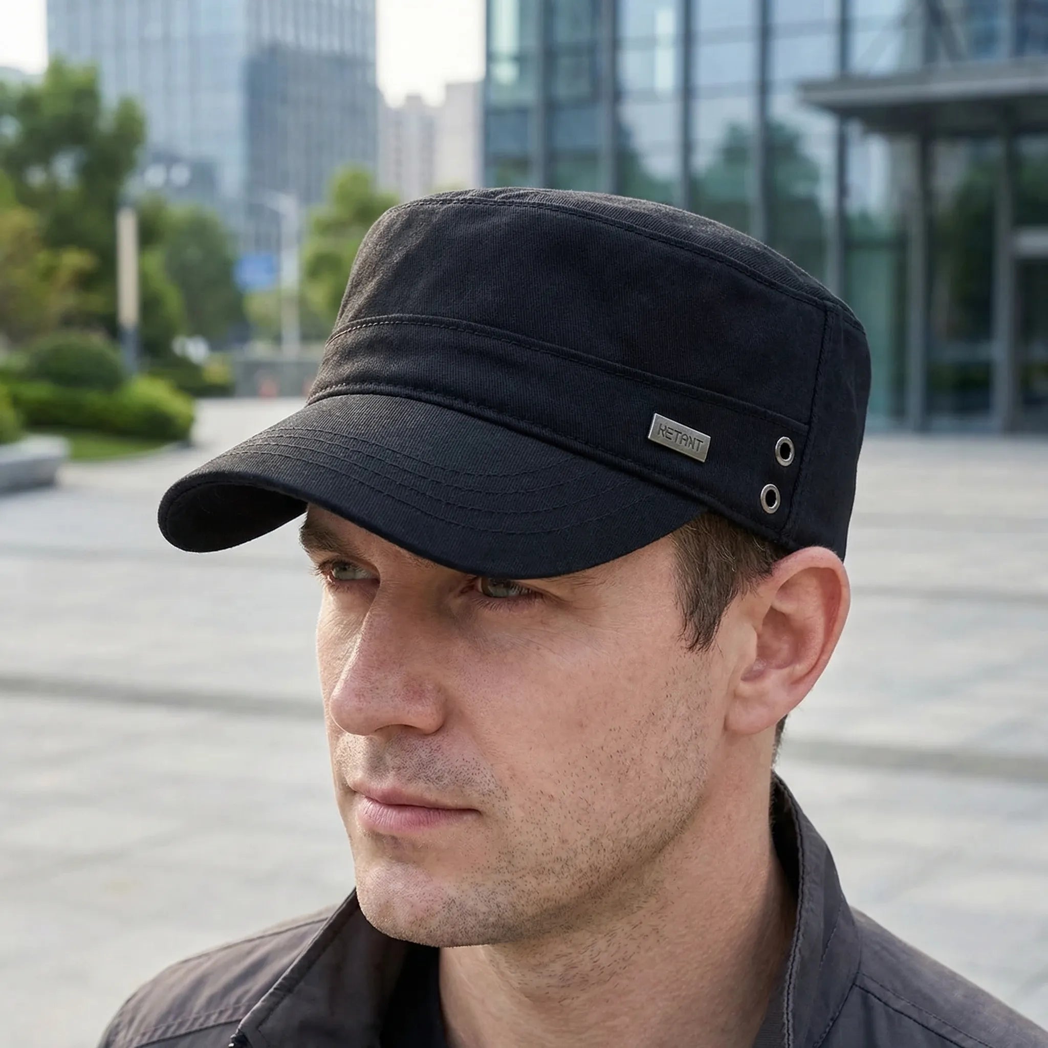 Nordspur | Peaklyn Flat Top Peaked Baseball Cap