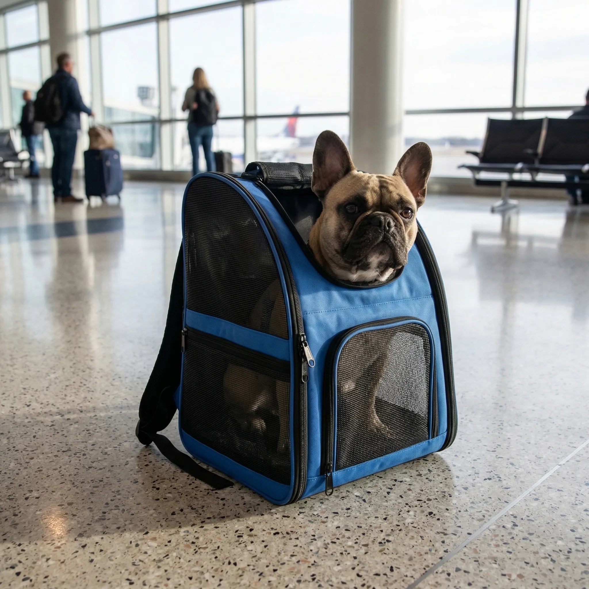 Nordspur | Petluxe Foldable Mesh Pet Carrier Bag