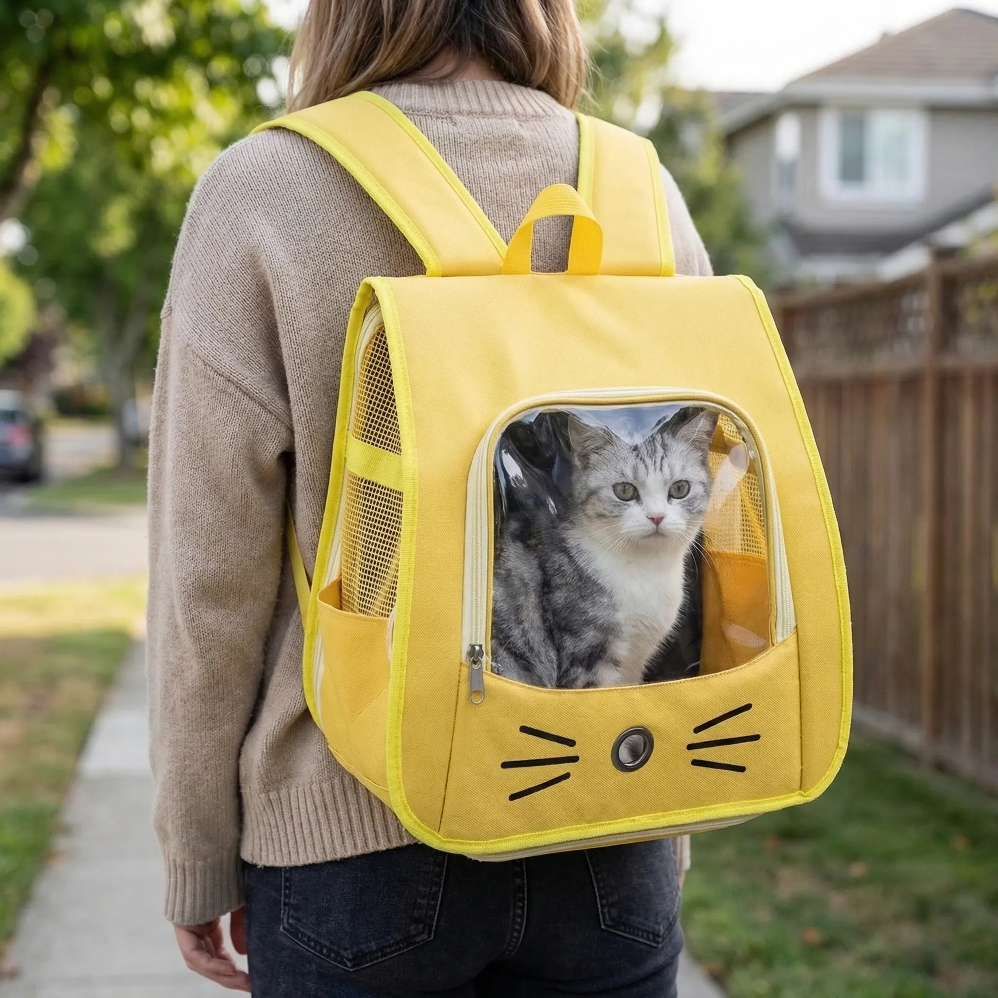 Nordspur | Pettravel Breathable Backpack-Style Pet Carrier