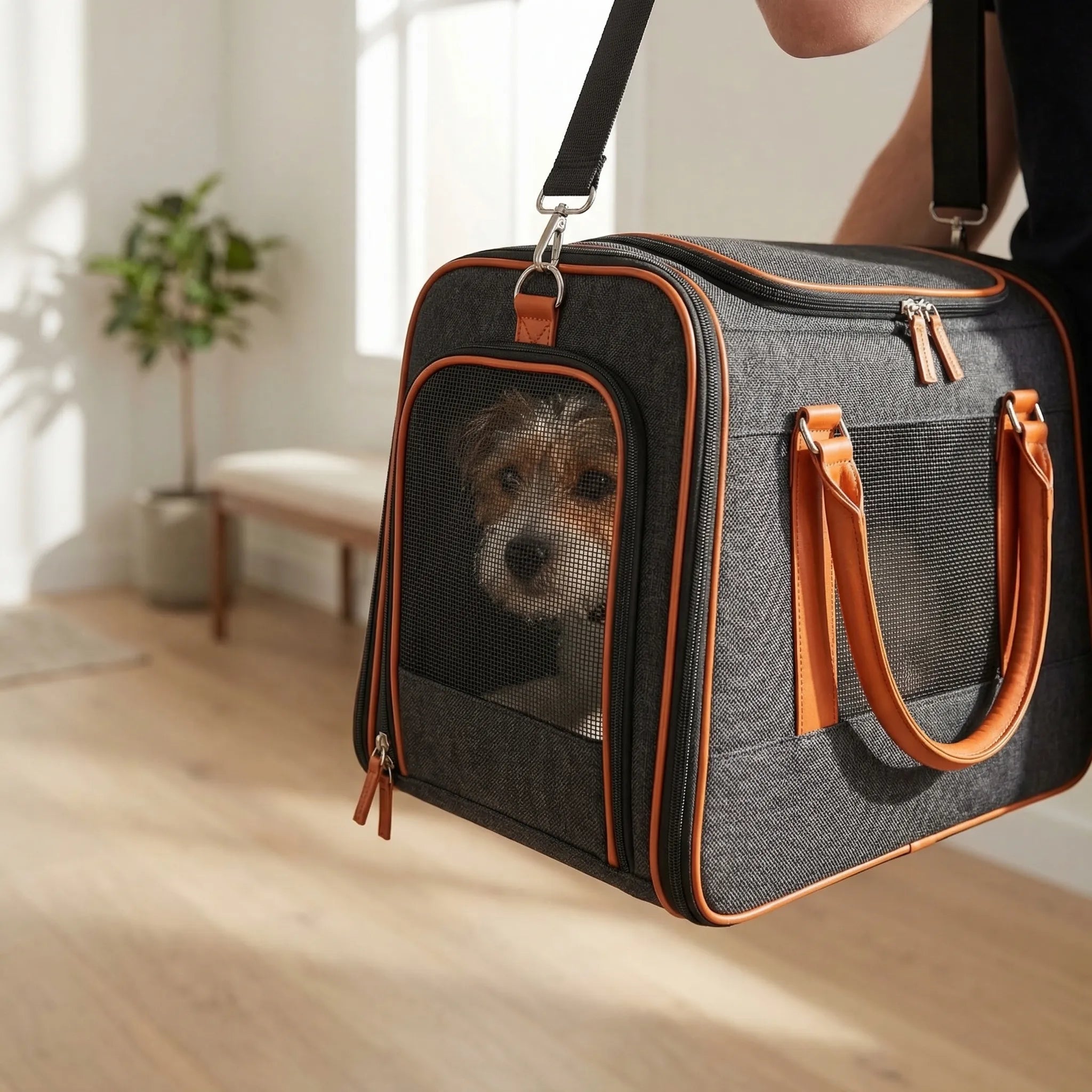 Nordspur | Pettrove Anti-Collapse Structured Pet Carrier Bag