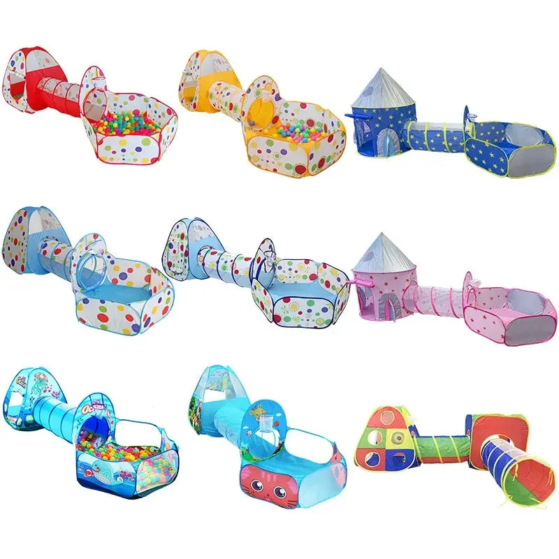 Nordspur | Playqube Foldable 3 In 1 Play Tent