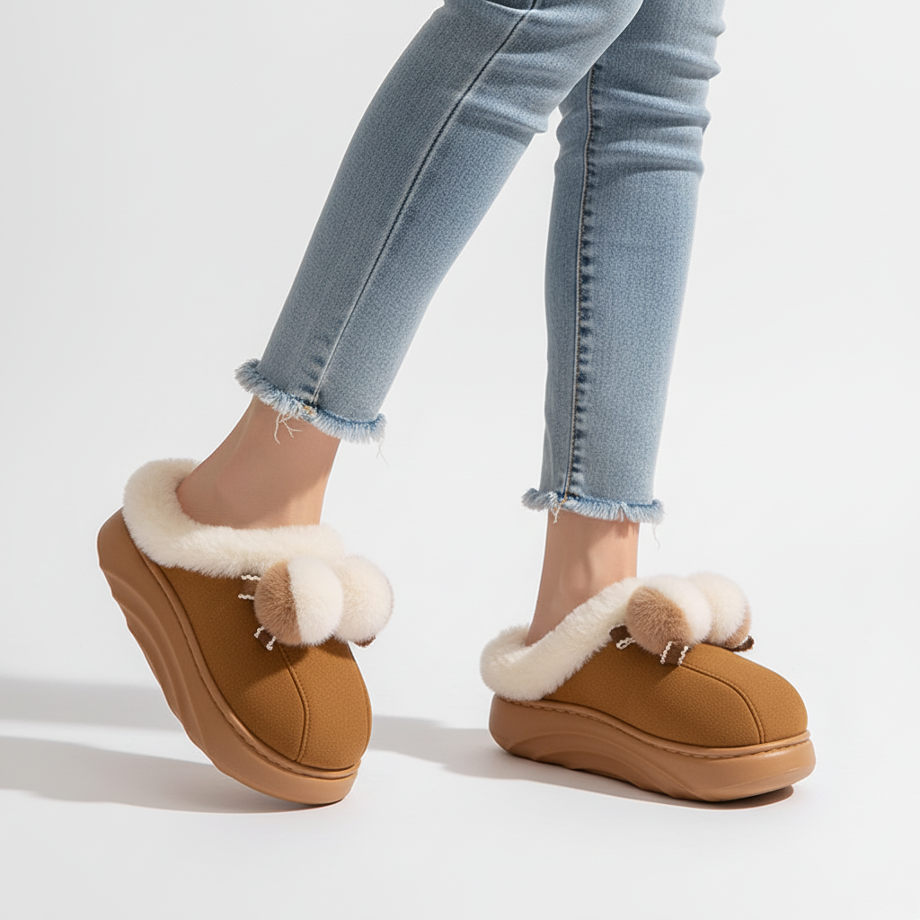 Nordspur | Plush Faux Fur Slippers