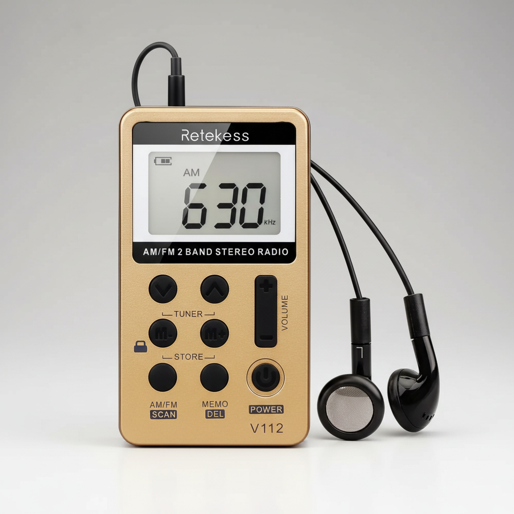 Nordspur | PocketWave Mini Metal Pocket Radio