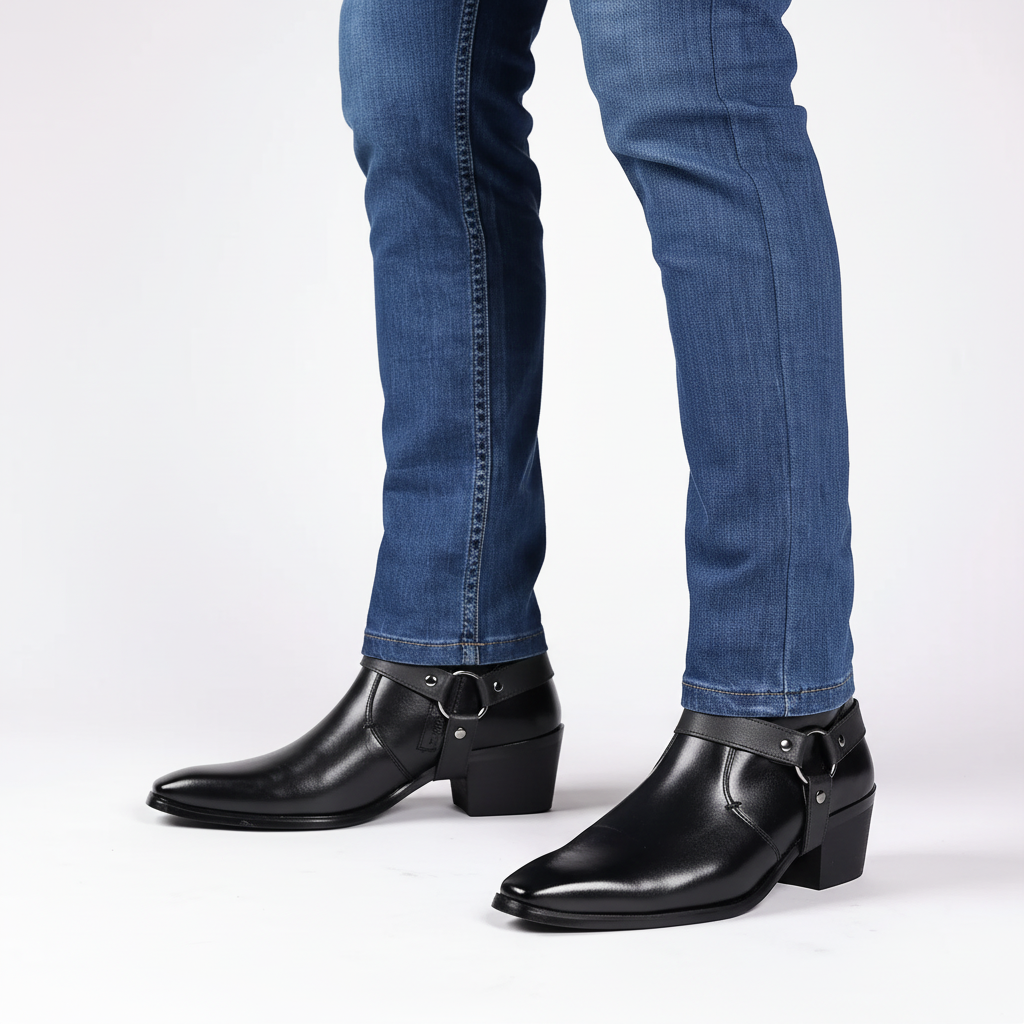 Nordspur | Pointed Toe Leather Ankle Boot