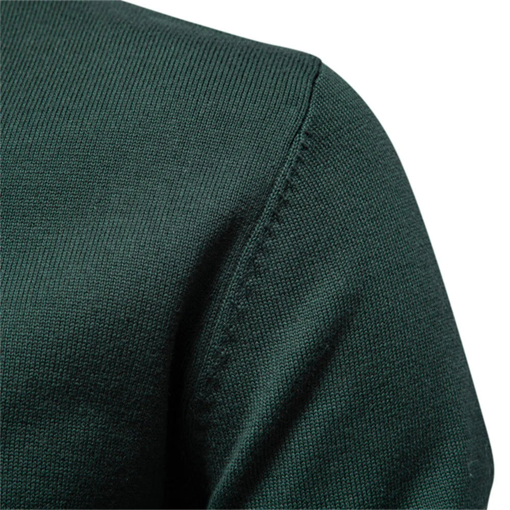 Nordspur | Quarter Zip Cotton Sweater