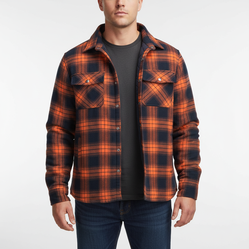 Nordspur | Quilt Lined Flannel Jacket
