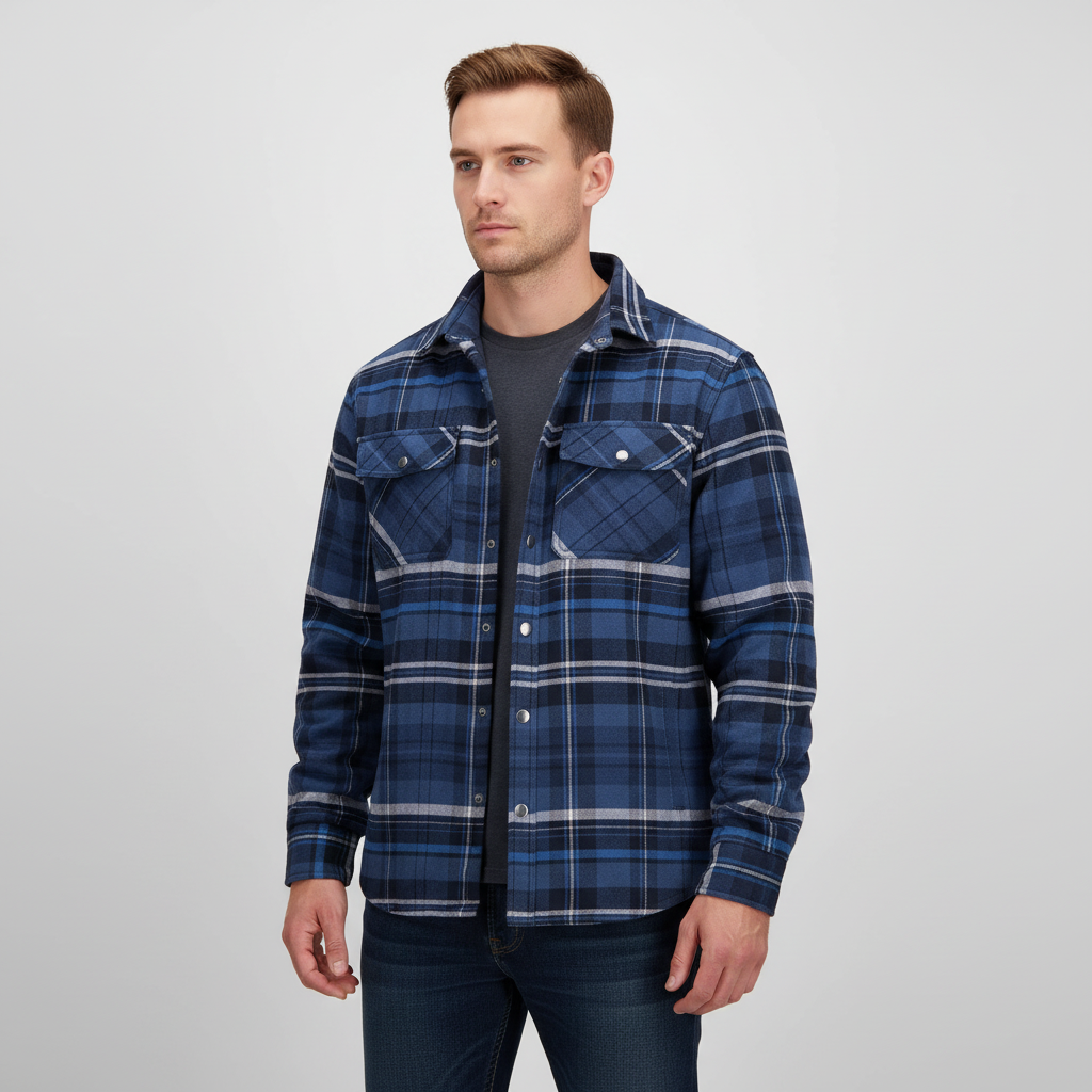 Nordspur | Quilt Lined Flannel Jacket