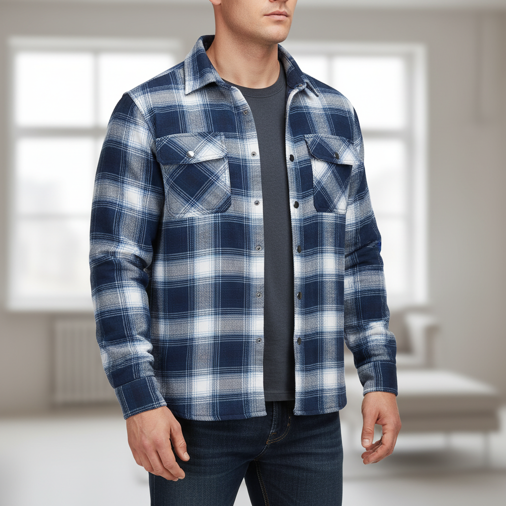 Nordspur | Quilt Lined Flannel Jacket