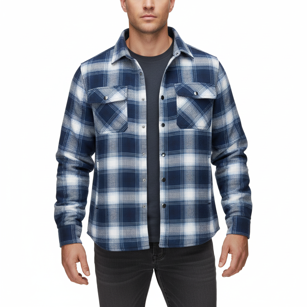 Nordspur | Quilt Lined Flannel Jacket