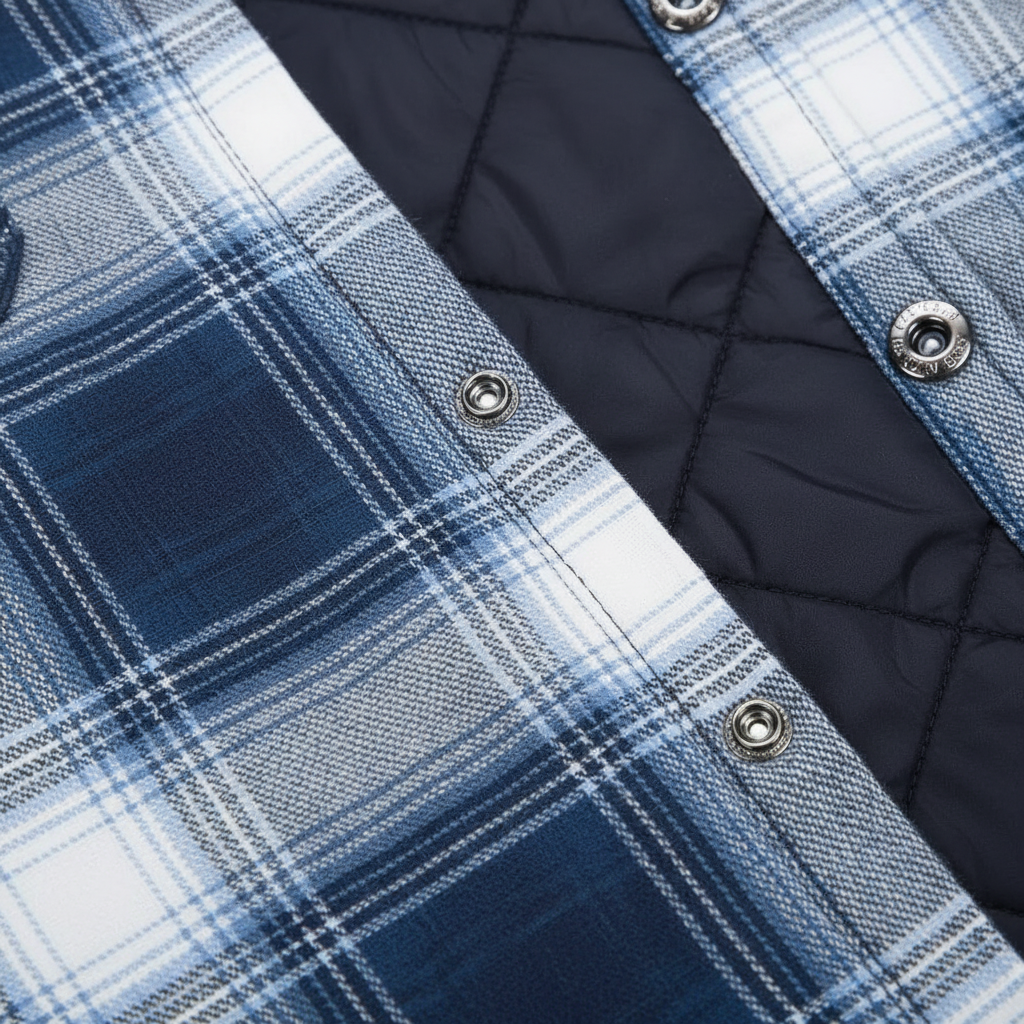 Nordspur | Quilt Lined Flannel Jacket